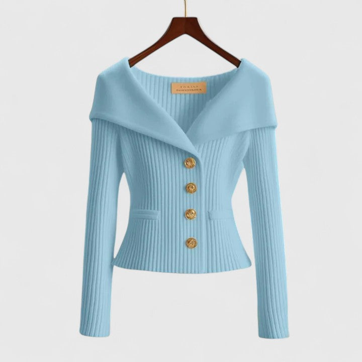Clarissa | Elegante Strickblazer