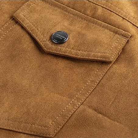 Country Road Suede-Feel Shirt-Jacket