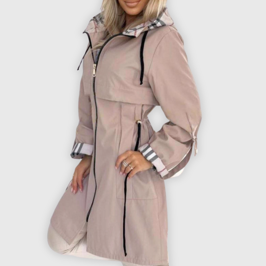 Natalia | Wasser- und winddichter Zip-Mantel