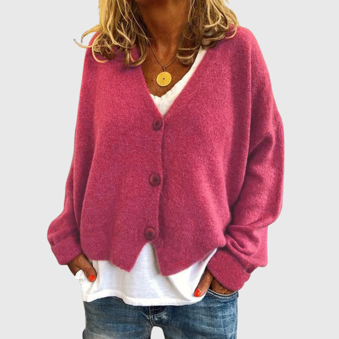 Shannon | Locker geschnittener Strick-Cardigan