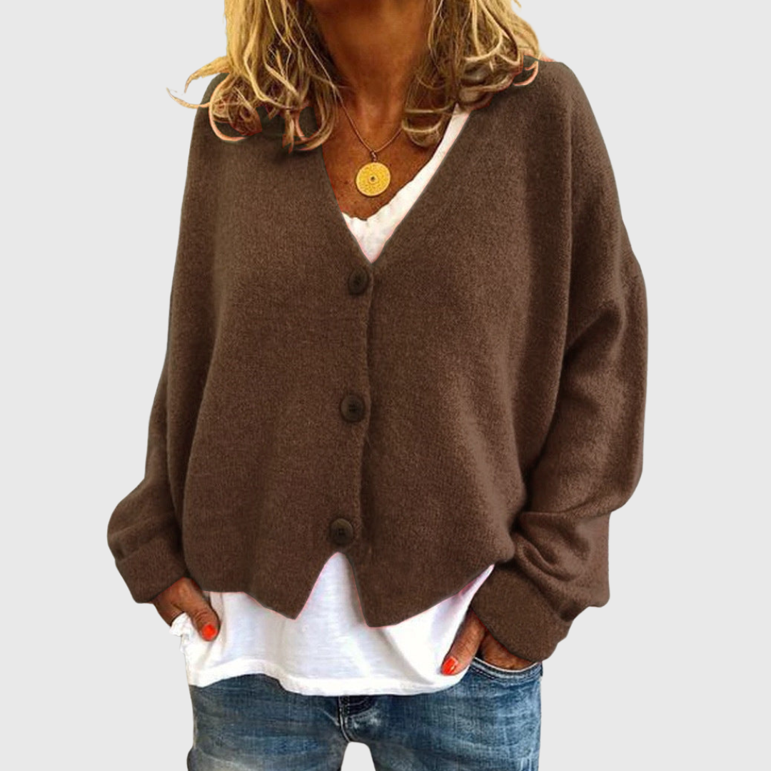 Shannon | Locker geschnittener Strick-Cardigan