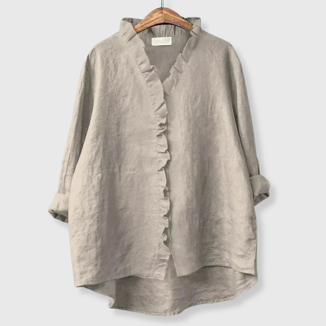 Elina | Sommerbluse mit Volants