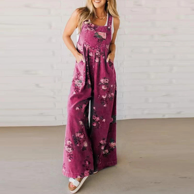 Amy | Handgefertigter Baumwoll-Jumpsuit