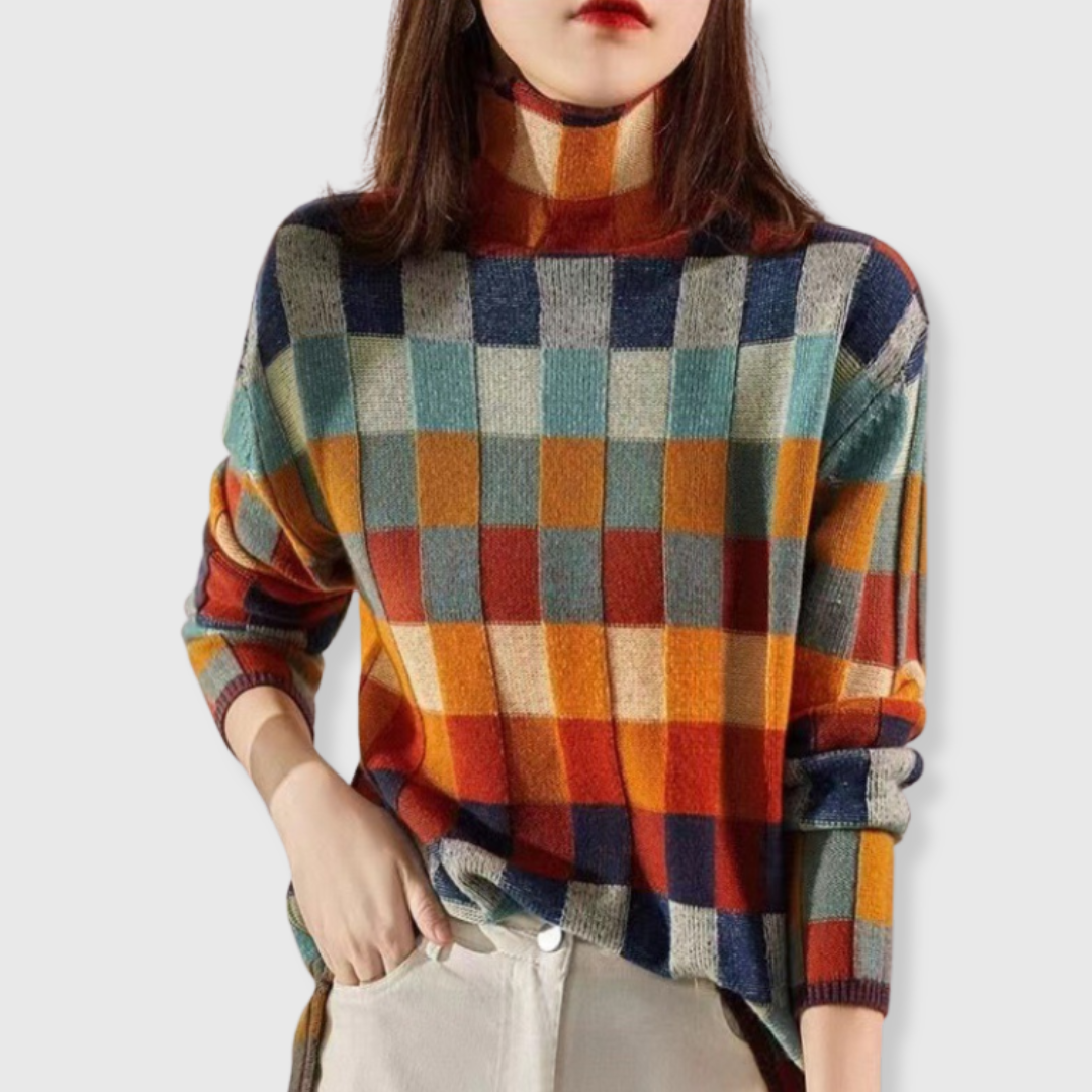 Maddalena | Patchwork-Rollkragen