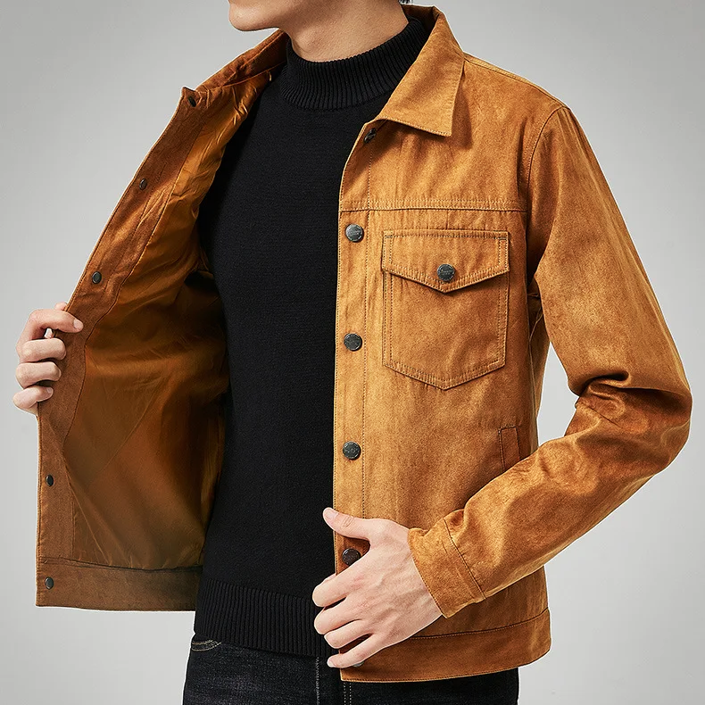 Country Road Suede-Feel Shirt-Jacket