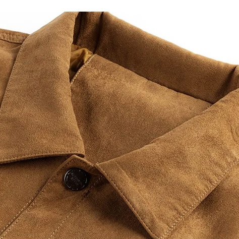 Country Road Suede-Feel Shirt-Jacket